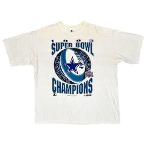 Vintage Super Bowl Dallas Cowboys 1993 XXVII Champs Shirt Starter Pro Bowl Sz XL